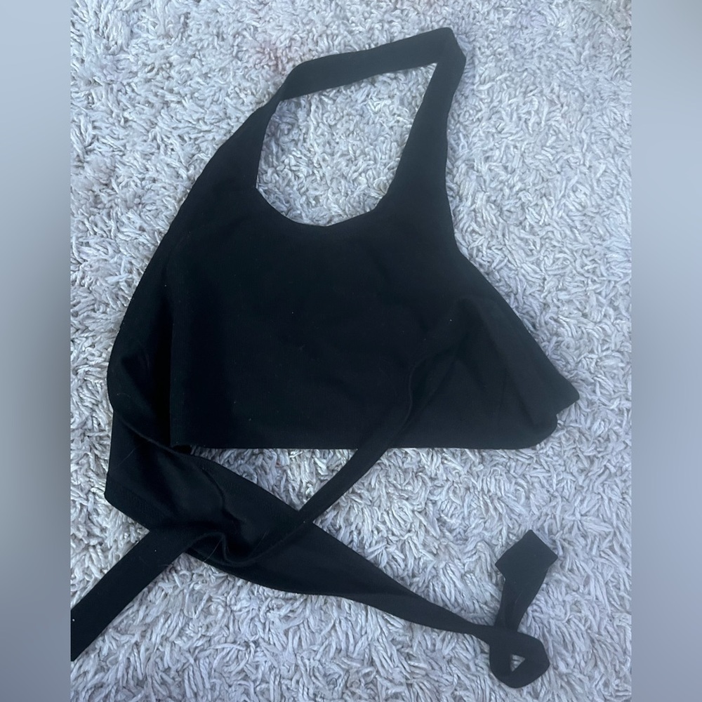 OPEN BACK HALTER TOP - Picture 2 of 2